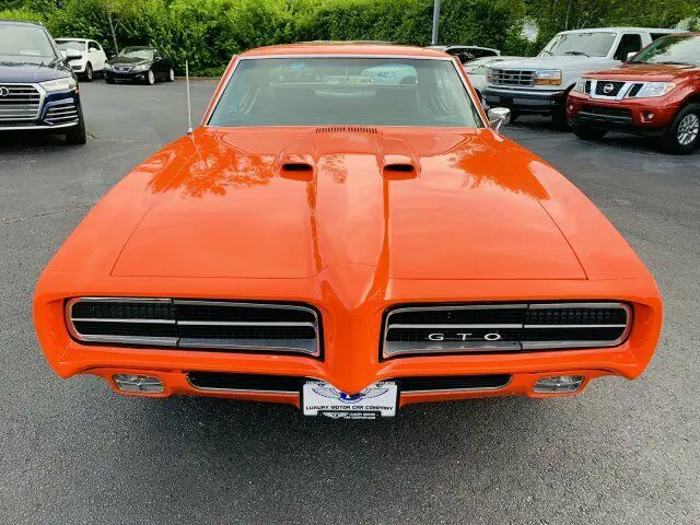 1969 pontiac gto judge 57,531 miles carousel red 2dr car 400ci 8-cylinder engine