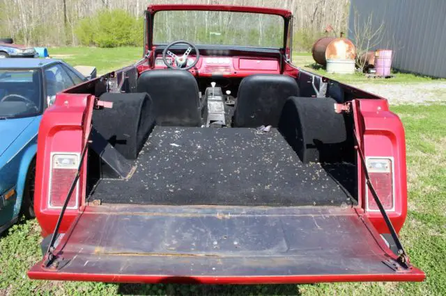 1969 jeepster commando convertible w/commando trim, 4 wd, auto transmission, gas