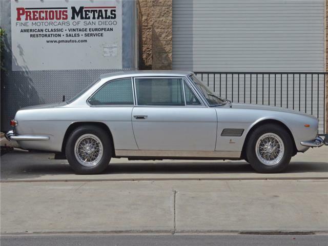 1967 maserati mexico silver 4.1 manual restored excellent condition