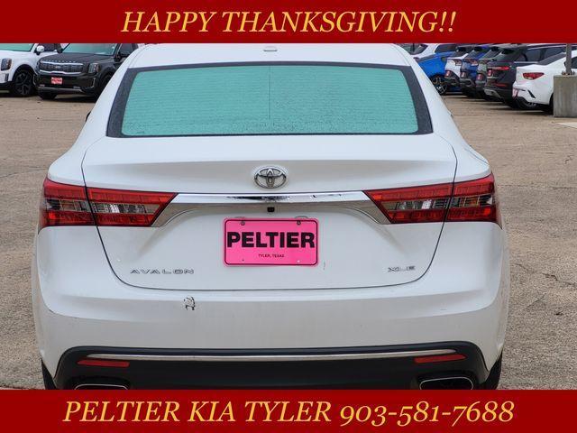 2016 toyota avalon xle