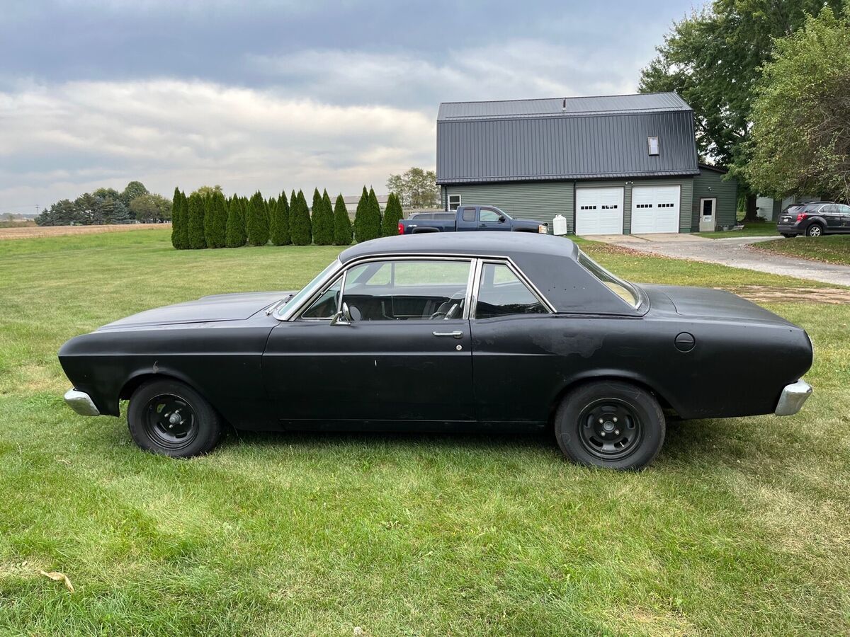 1966 ford falcon coupe black rwd manual futura