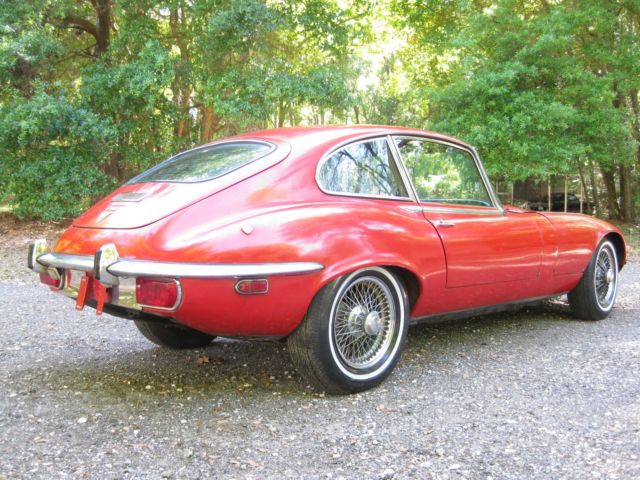 1973 jaguar e-type xke v12 2+2 garage barn find no reserve