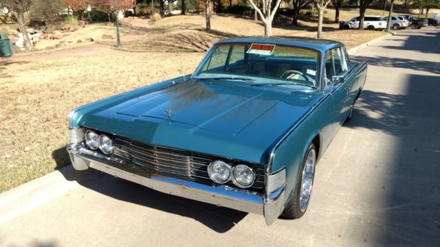 1965 lincoln continental w/ ford 430 - link basket - suicide doors