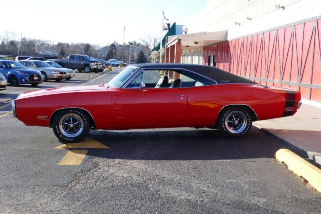 1970 dodge charger-low reserve-real xp code-500-hemi orange 440-clean 68 69