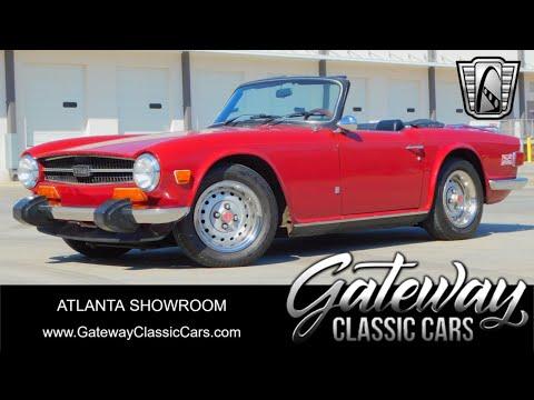 1974 triumph tr6 in o'fallon, illinois