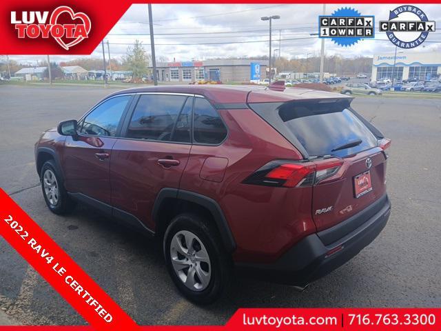 2022 toyota rav4 le