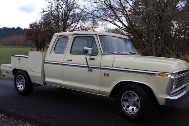 1975 ford f-250 extended cab turbo charged propane engine
