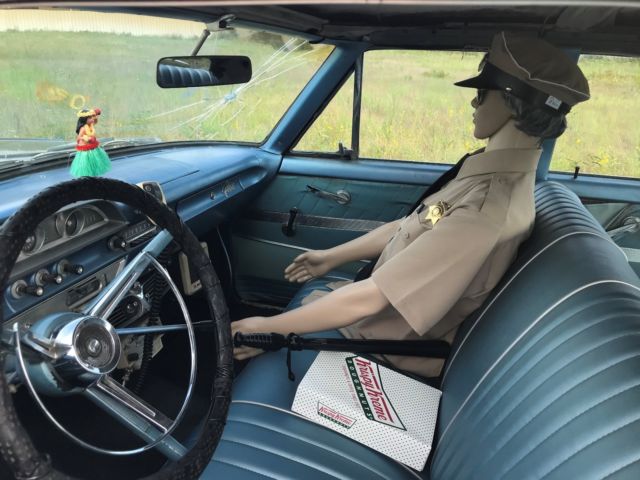 1962 ford galaxie police car