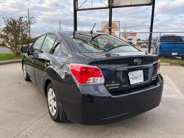 2012 subaru impreza 2.0i