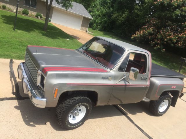 1978 k10 4x4 step side survivor