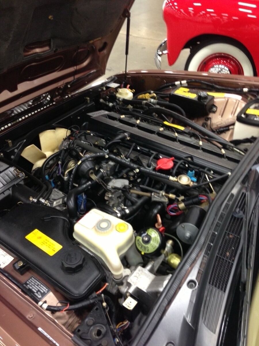1991 jaguar xj6 sedan brown vanden plas