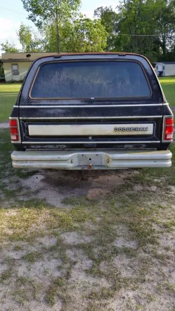 1986 dodge ramcharger royal se project extremely solid body