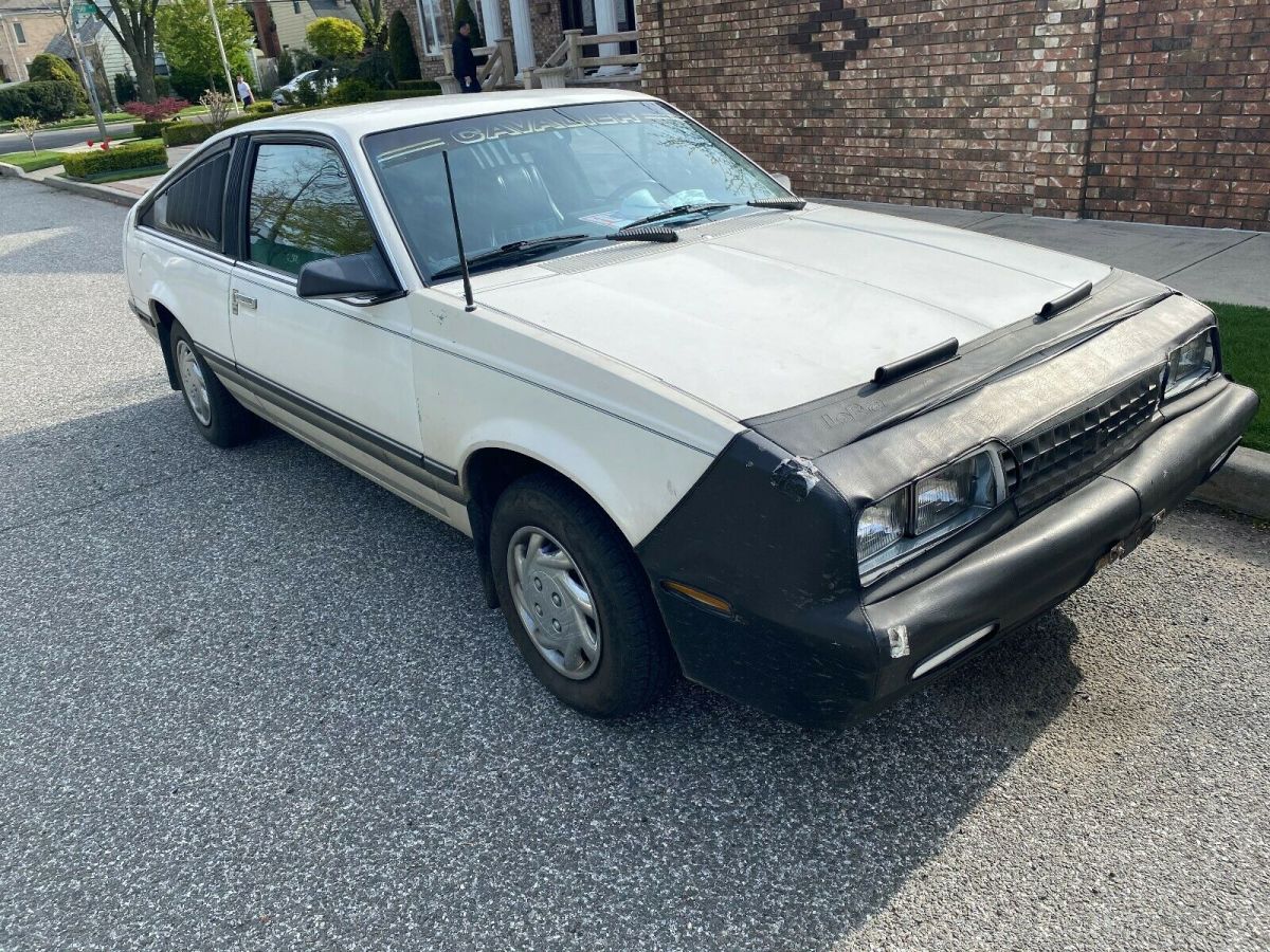 rare 1986 chevrolet cavalier"cs" hatchback only 66k sitting in pa garage