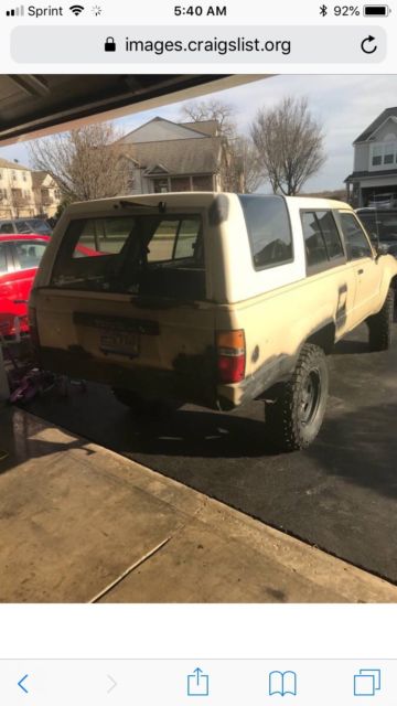 1984 toyota 4runner 22r 5speed