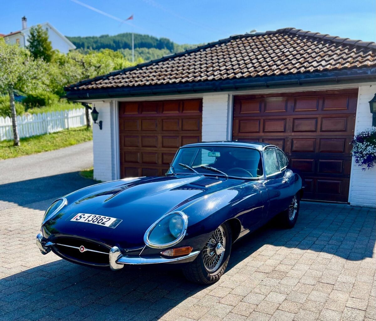 jaguar, classic car, coupe, sports car