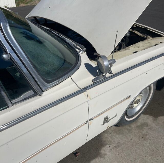 1964 chrysler imperial crown white fwd automatic