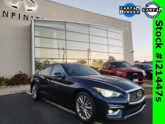 2022 infiniti q50 luxe
