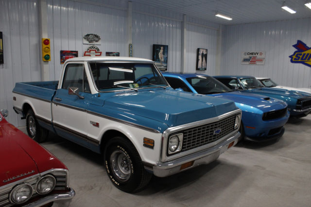 1972 super cheyenne 350 auto a/c pb ps very solid! video