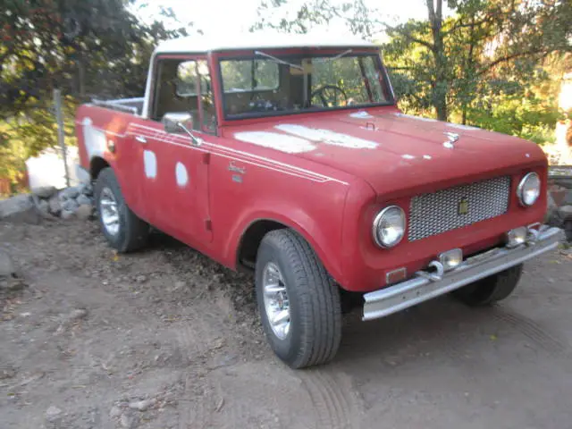 1964 international scout 80 pickup 152 4 cylinder manual transmission all wheel