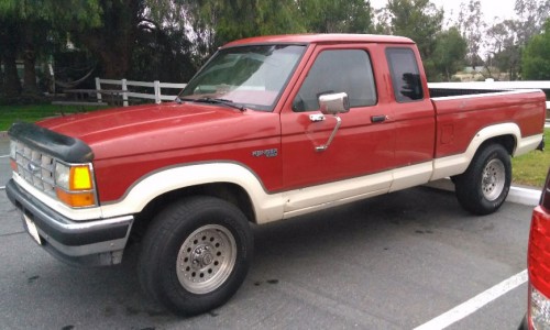 1990 ford ranger 4wd ext cab in california by owner