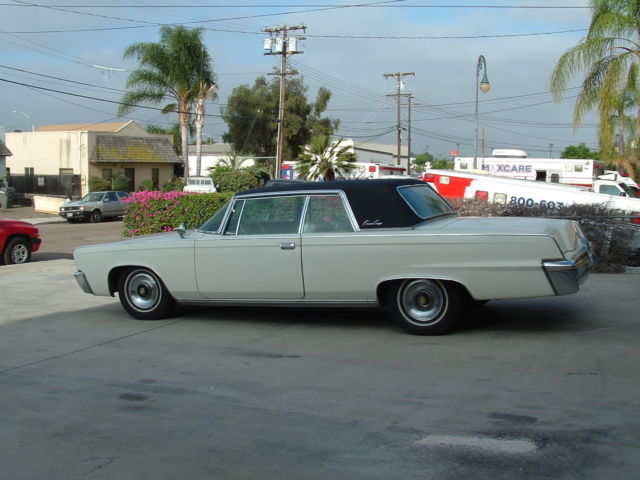 1965 chrysler imperial crown coupe 2 door hardtop 413 v8