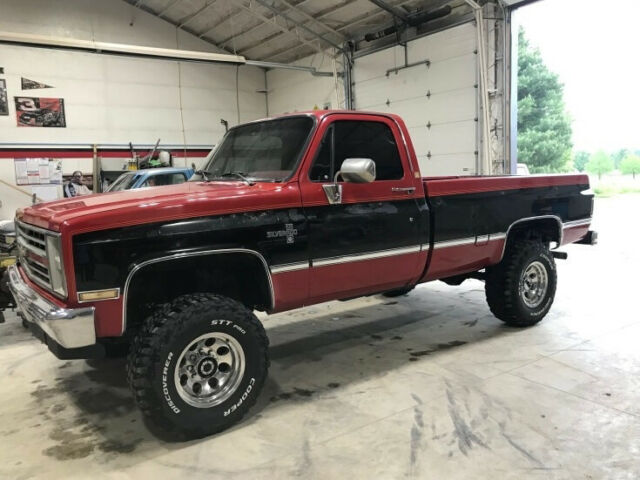 1987 chevrolet c/k 2500 regular cab 350ci v8 4wd pickup truck, 4'' super lift
