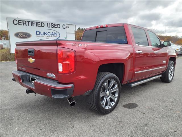 2018 chevrolet silverado 1500 high country