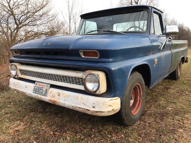 1966 chevrolet c-10 pickup truck v-8