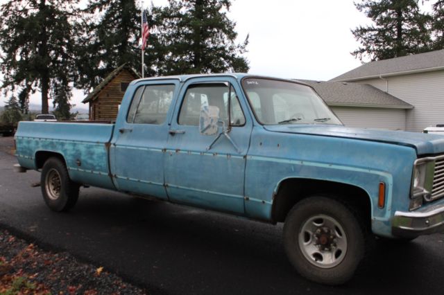 1978 chevrolet crew cab c30 3+3 -- selling to high bidder