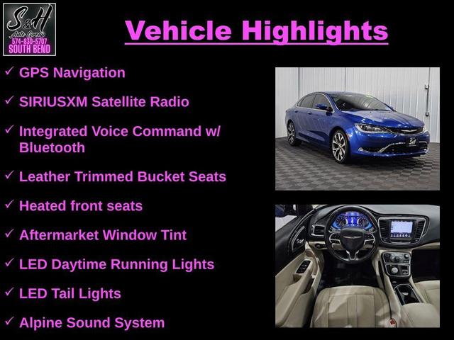 2015 chrysler 200 c