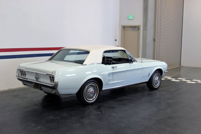 san jose built, c code 1967 ford mustang coupe - factory deluxe interior