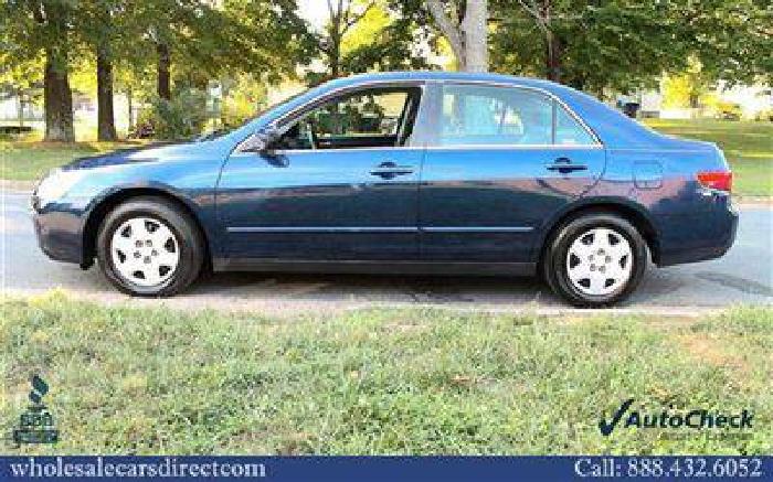 used 2005 honda accord sdn lx sedan, 114,183 miles in kernersville, nc