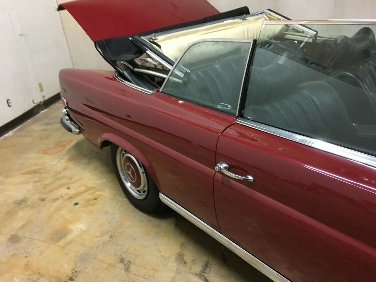 1971 mercedes 280se 3.5 convertible
