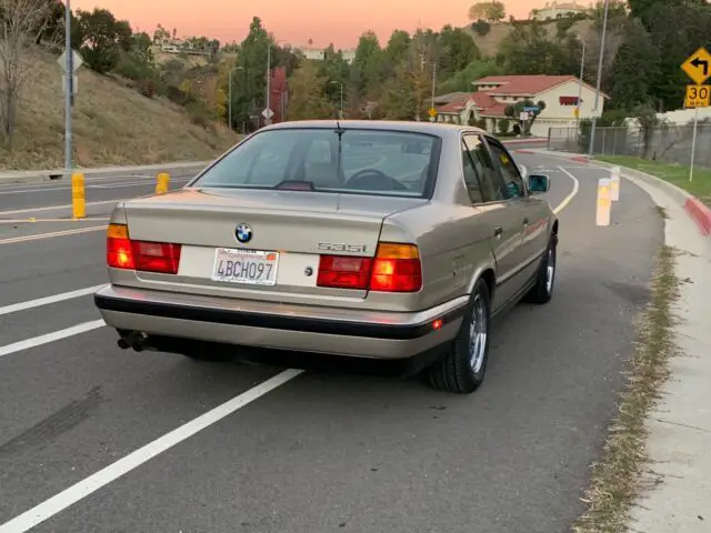 1990 bmw 535i sedan brown rwd automatic i automatic