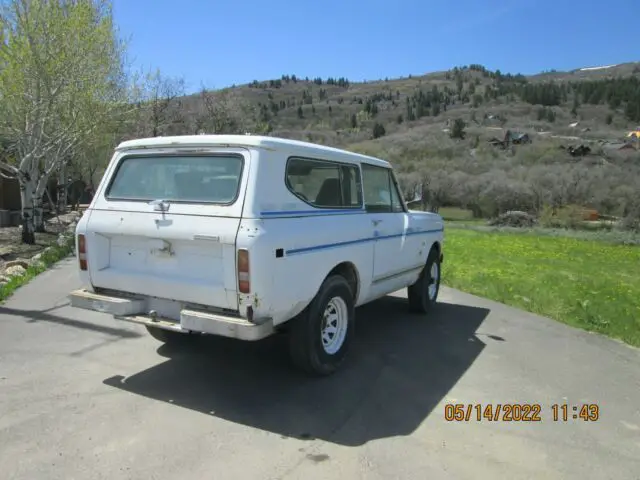 1977 international harvester scout ii. this is a running, driving scout