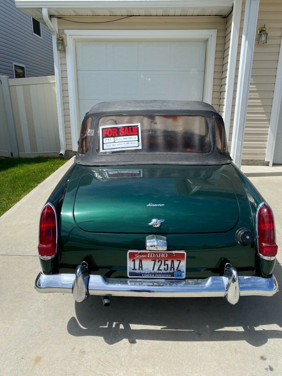 1965 austin healy sprite, 15,659 original miles, excellent condition