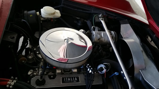 itermeccanica italia spider rarer than daytona cobra ghibli 351 v8 borla ac