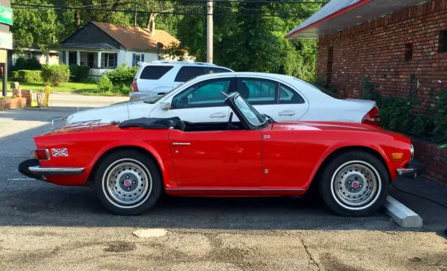 1976 triumph tr-6 convertible