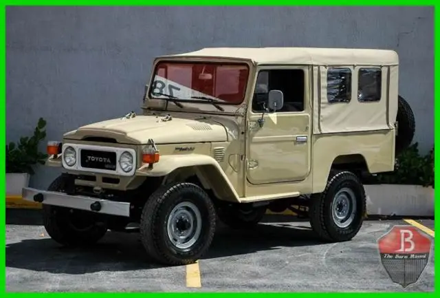 1984 bj43 toyota land cruiser diesel fully restored one owner matching numbers!