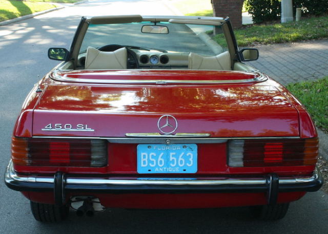 classic 1973 mercedes benz 450sl convertible roadster low miles collector's item