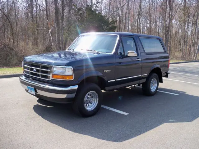 1993 bronco xlt-entirely original, never repainted/non restored-57,000 miles!!