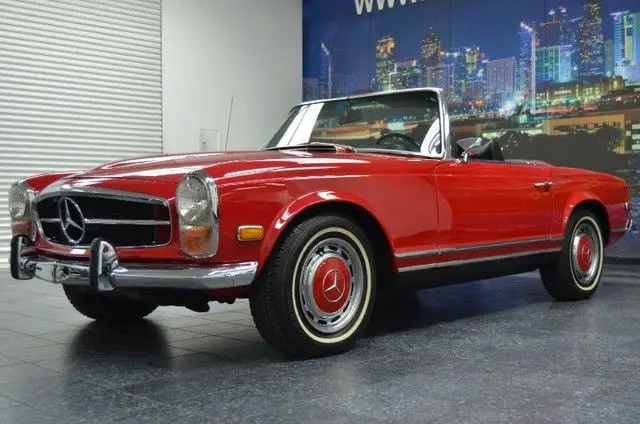 1971 mercedes-benz 280sl classic with 8,700 miles, like new for a 1971