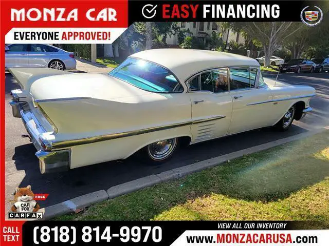 cadillac deville white with 0 miles, for sale!