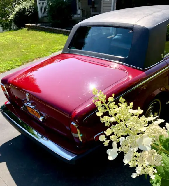 1975 rolls royce silver shadow lwb cardinal red w/ black int. lwb priced to sell