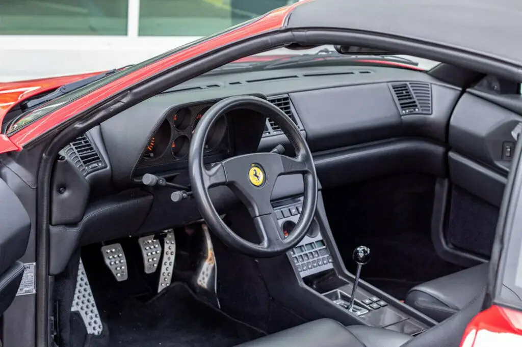 1992 ferrari 348 ts in classic rosso corsa red only 9,567 miles collector grade