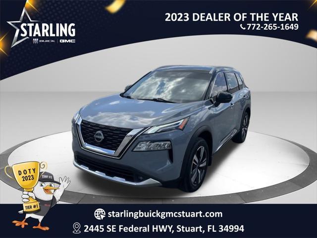 2022 nissan rogue platinum
