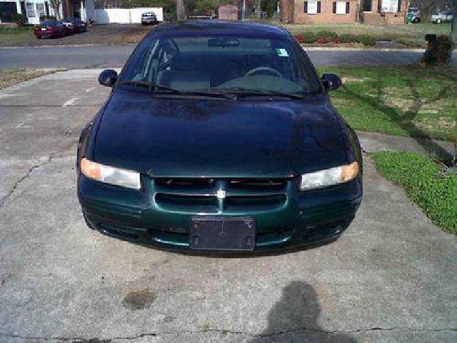 1998 dodge stratus - dark green - auto - 105k mi in charlotte, nc
