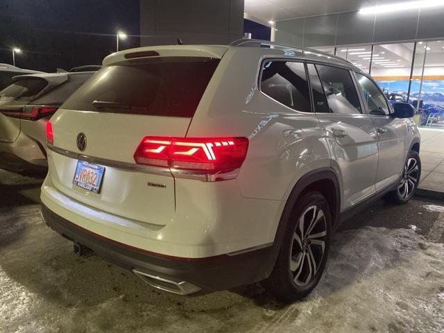 2022 volkswagen atlas 3.6l sel