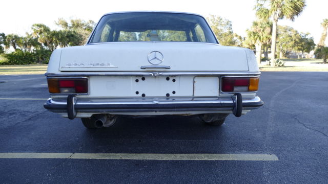 1970 220d diesel barn find / project car - runs and drives well