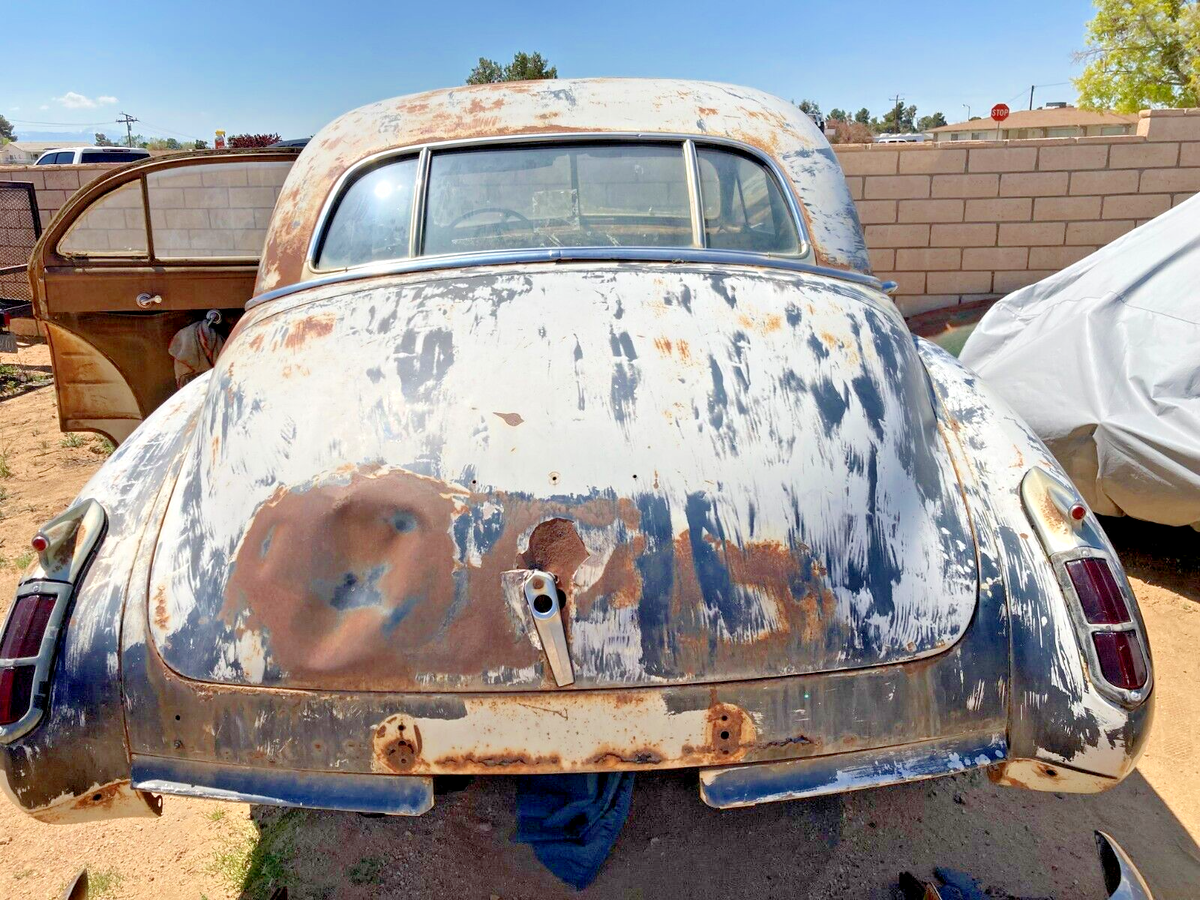 1947 cadillac series 62 4dr. sedan. southern california car. stored since 1970's